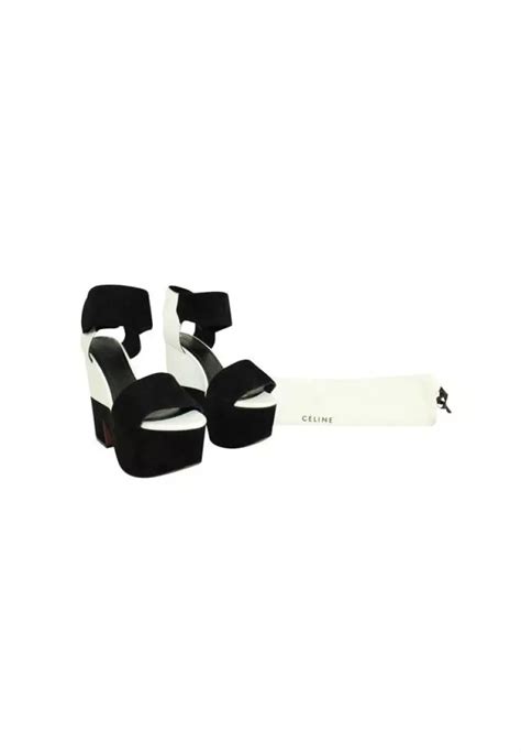 celine black and white shoes|where to buy celine online.